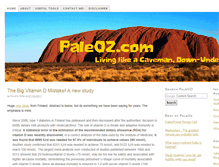 Tablet Screenshot of paleoz.com
